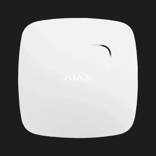 Датчик диму і чадного газу Ajax FireProtect Plus, Jeweller, бездротовий, (White)