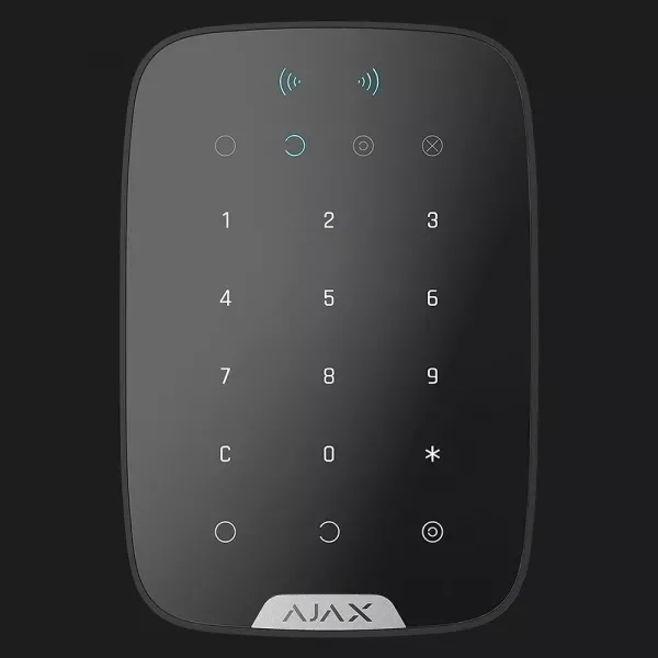 Бездротова сенсорна клавіатура Ajax Keypad Plus (Black)