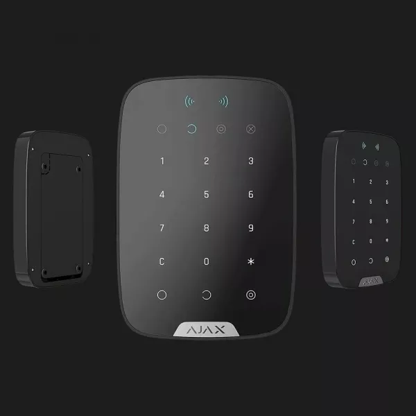 Бездротова сенсорна клавіатура Ajax Keypad Plus (Black)