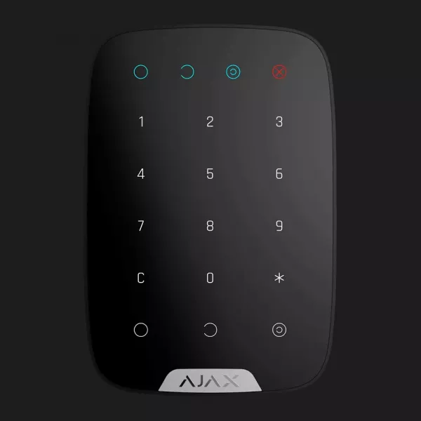 Бездротова сенсорна клавіатура Ajax KeyPad (Black)