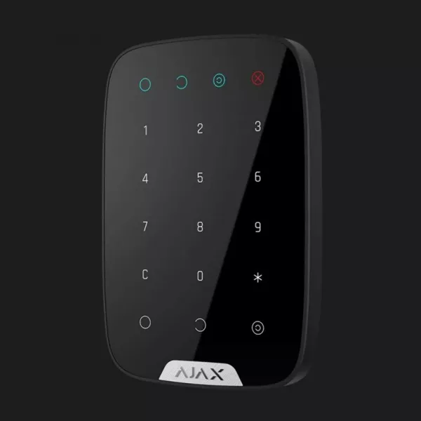 Бездротова сенсорна клавіатура Ajax KeyPad (Black)