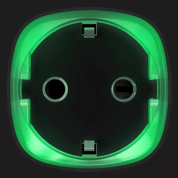 Розумна розетка з лічильником енергоспоживання Ajax Socket, 230V, 11А, 2.5 кВт (Black)