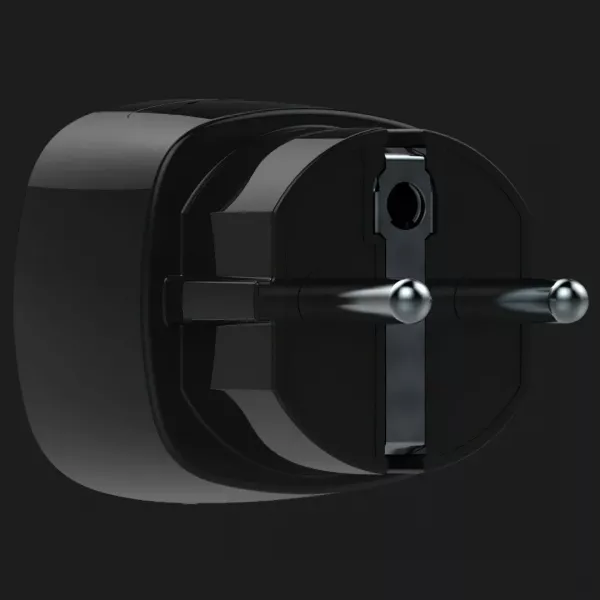 Розумна розетка з лічильником енергоспоживання Ajax Socket, 230V, 11А, 2.5 кВт (Black)