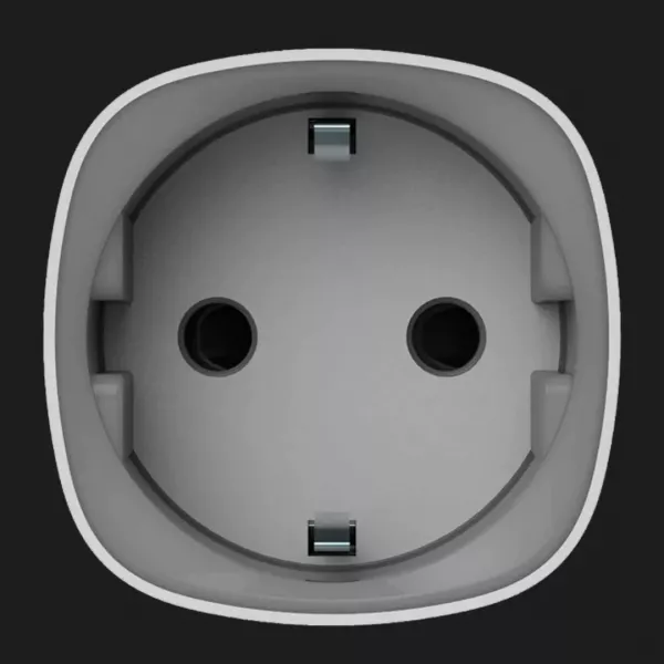 Розумна розетка з лічильником енергоспоживання Ajax Socket, 230V, 11А, 2.5 кВт (White)
