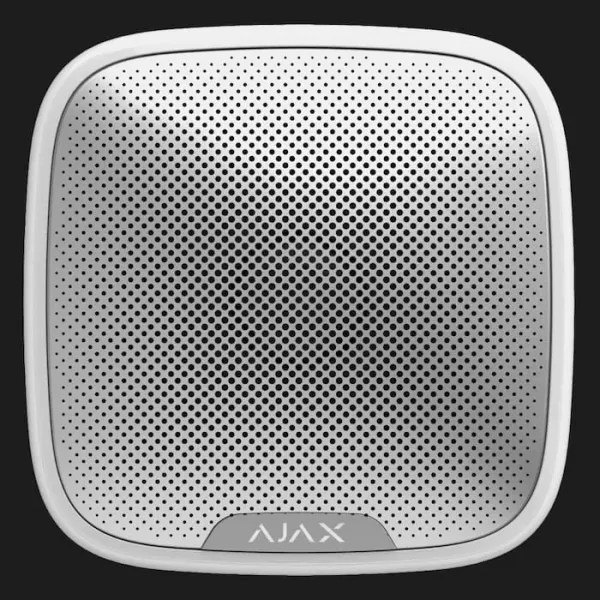 Бездротова зовнішня сирена Ajax StreetSiren 113 дБ, (White)
