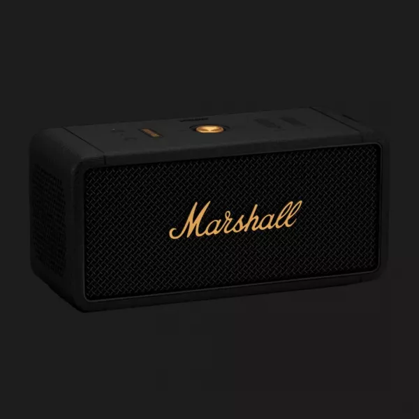Акустика Marshall Portable Speaker Middleton (Black and Brass)