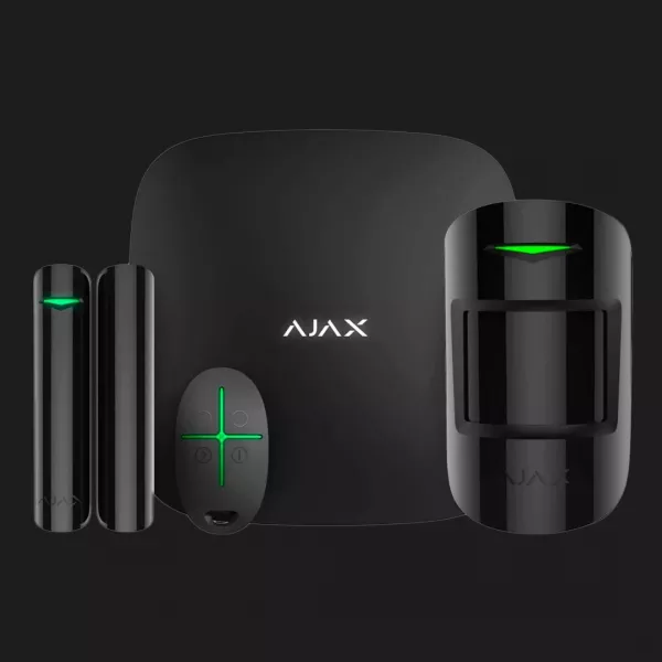 Комплект охоронної сигналізації Ajax StarterKit 2 (Black)