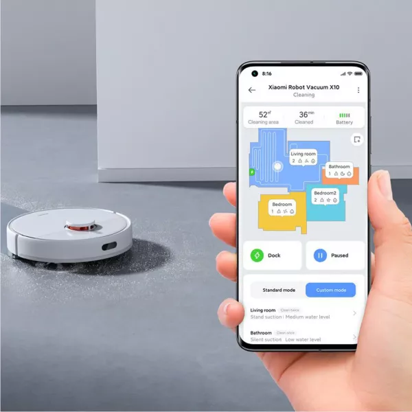 Робот-пилосос Xiaomi Robot Vacuum X10 (White)
