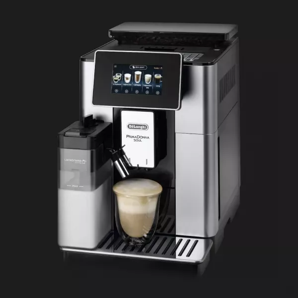 Кавомашина Delonghi PrimaDonna Soul (Black/Gray)