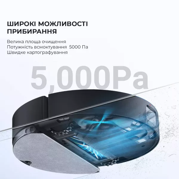 Робот-пилосос Dreame Bot D10s Plus (Black)