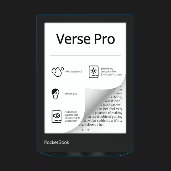 Електронна книга PocketBook 634 (Azure)