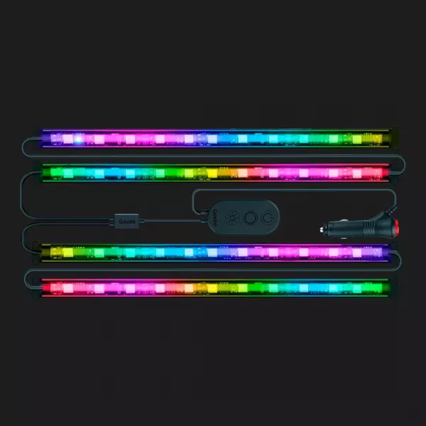 Набір розумного підсвічування для автомобіля Govee H7090 RGBIC Interior Car Lights (Black)