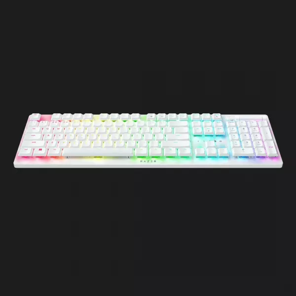 Клавіатура механічна RAZER DeathStalker V2 Pro, Purple Switch, (White) (RZ03-04363500-R3M1) (UA)
