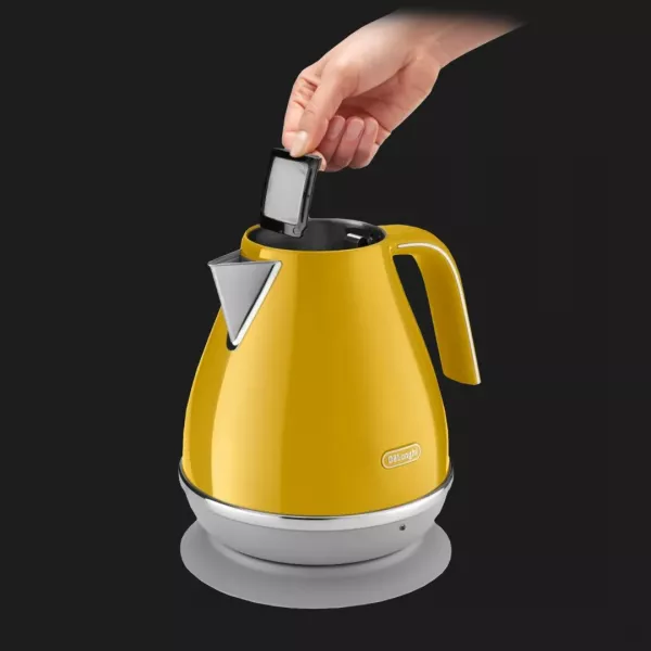 Електрочайник DeLonghi Icona Capitals (Yellow)