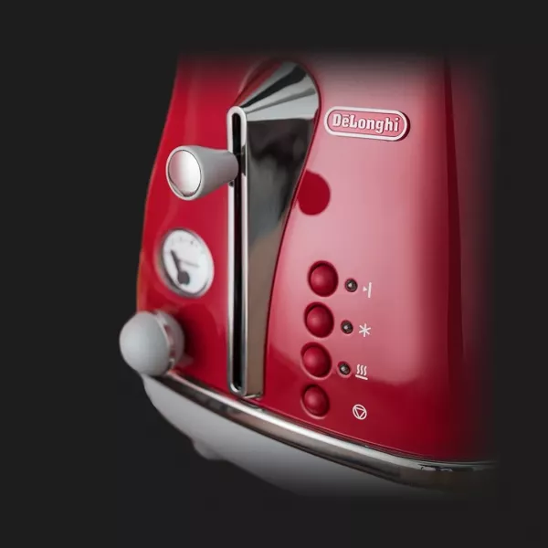 Тостер DeLonghi Icona Capitals (Red)