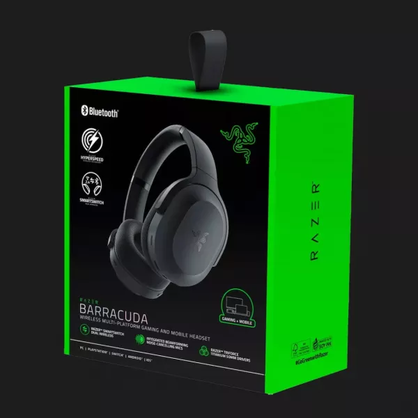 Ігрова гарнітура RAZER Barracuda (Black) (RZ04-03790100-R3M1) (UA)