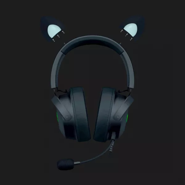 Ігрова гарнітура RAZER Kraken Kitty Ed V2 Pro (Black) (RZ04-04510100-R3M1)