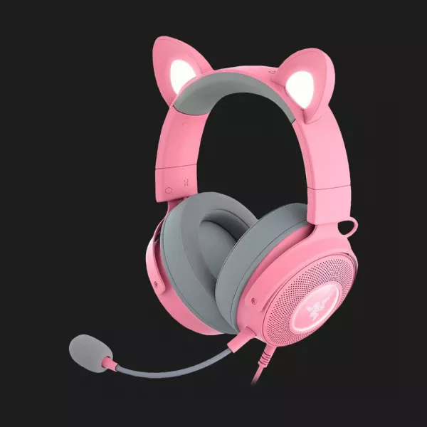 Ігрова гарнітура RAZER Kraken Kitty Ed V2 Pro (Quartz) (RZ04-04510200-R3M1)