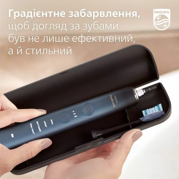 Зубна електрощітка Philips Sonicare DiamondClean Prestige 9000 (Black)