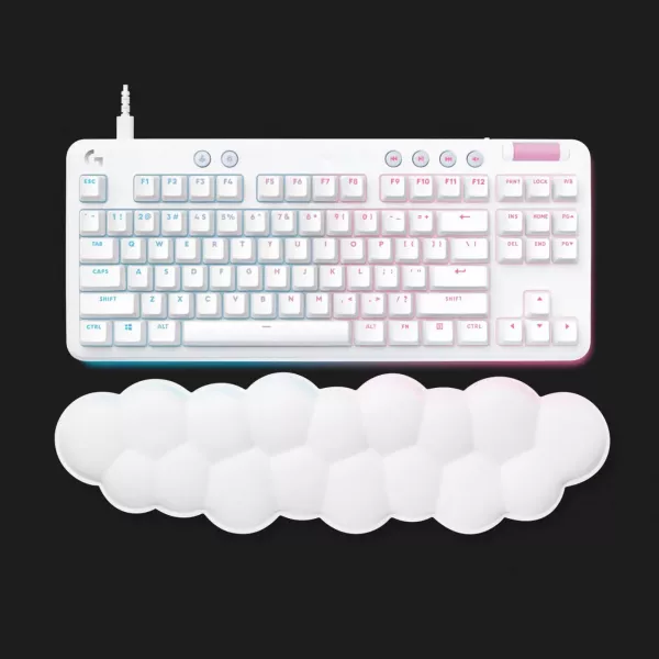 Ігрова клавіатура Logitech G713 Aurora Gaming GX Red USB (White) (UA)