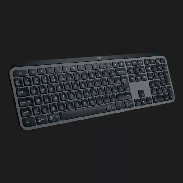 Клавіатура бездротова Logitech MX Keys S Plus (Palm Rest Graphite) (UA)
