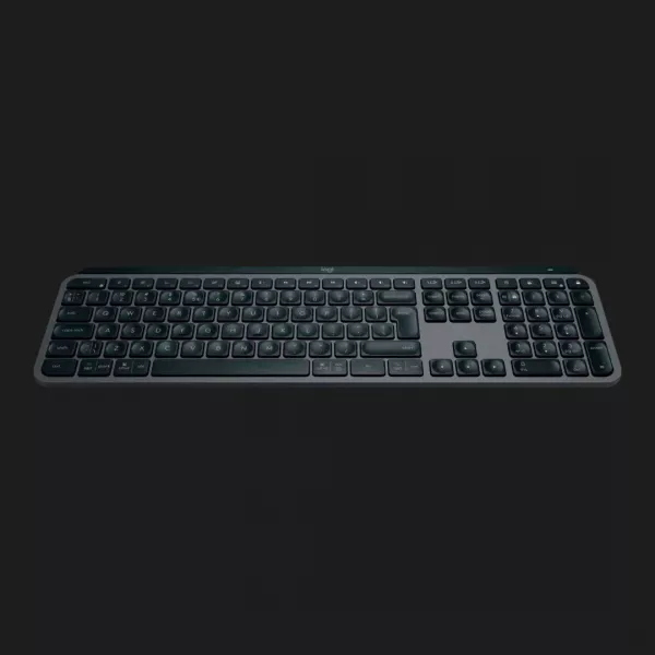 Клавіатура бездротова Logitech MX Keys S Plus (Palm Rest Graphite) (UA)