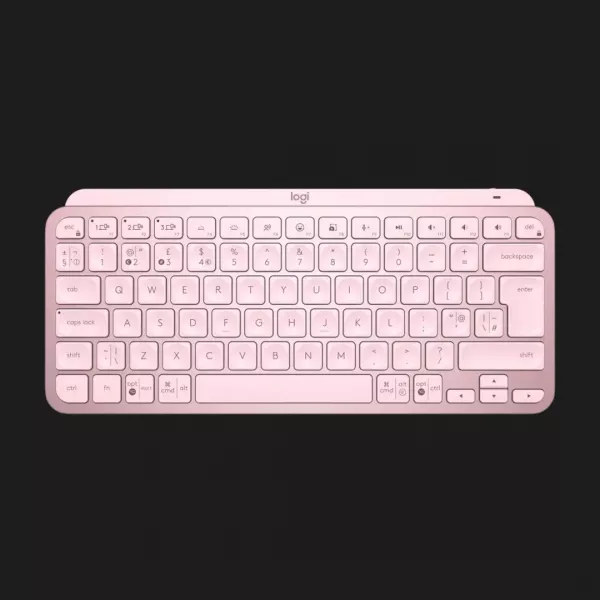 Клавіатура бездротова Logitech MX Keys Mini Wireless Illuminated UA (Rose) (UA)