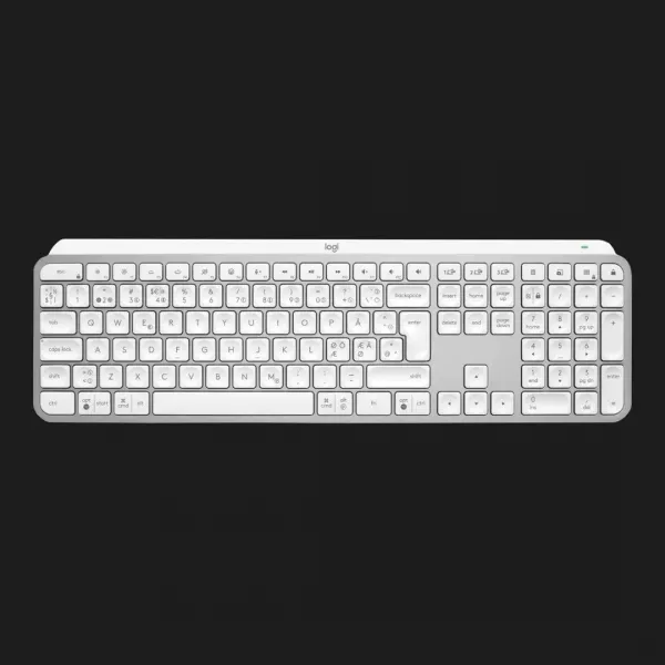 Клавіатура бездротова Logitech MX Keys S (Pale Gray) (UA)