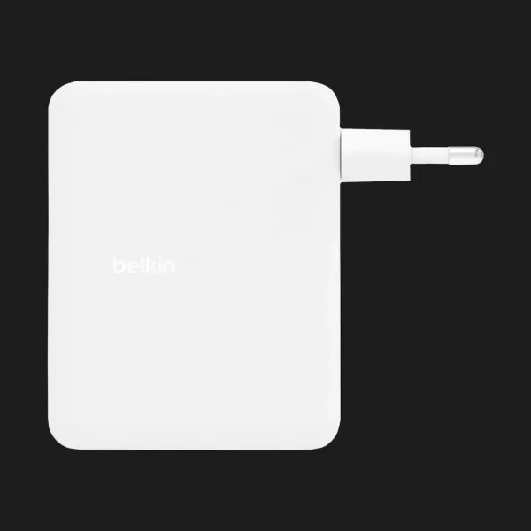 Блок живлення Belkin Home Charger 140W 3хUSB-С GAN PD PPS, USB-A (White)