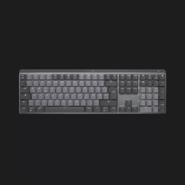 Клавіатура бездротова Logitech MX Mechanical Graphite Clicky (UA)