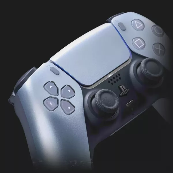 Бездротовий геймпад Sony PlayStation 5 DualSense (Sterling Silver)