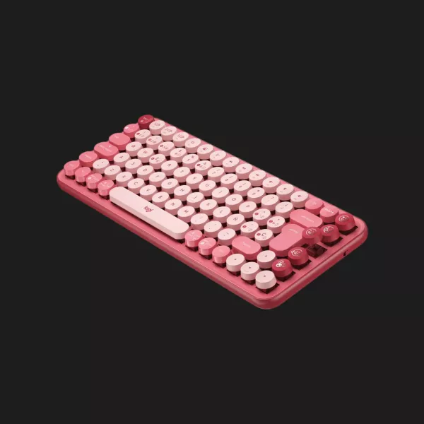 Клавіатура бездротова Logitech Pop Wireless Heartbreaker Rose (UA)