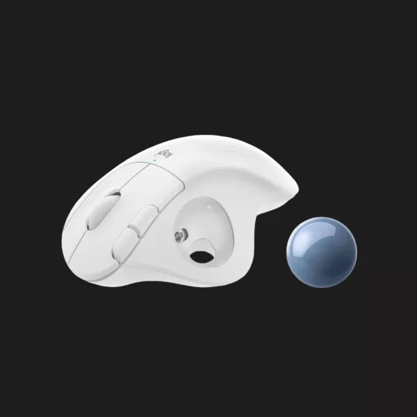 Миша бездротова Logitech Trackball Ergo M575 For Business Off White (UA)