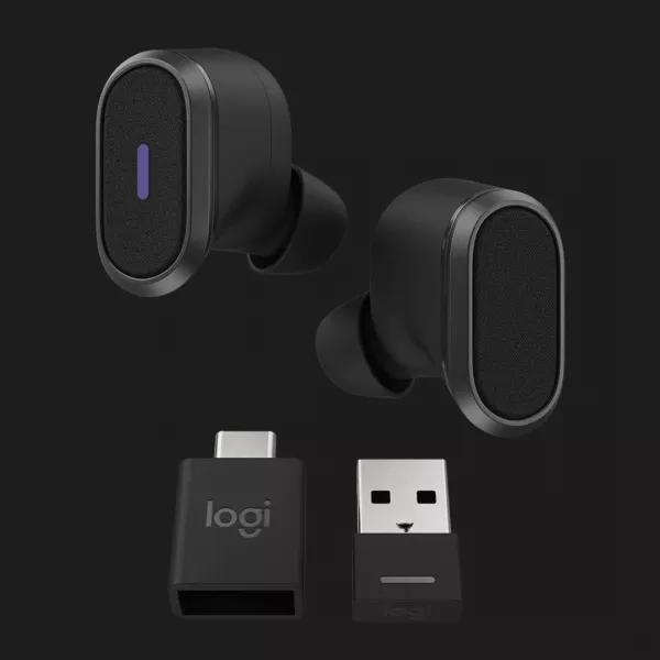 Навушники Logitech Zone True Wireless (Graphite) (UA)