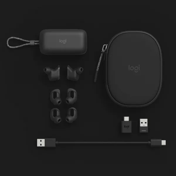 Навушники Logitech Zone True Wireless (Graphite) (UA)