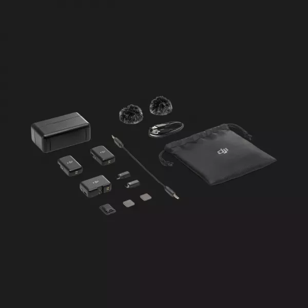 Мікрофонна радіосистема DJI Mic (2TX+1RX+Charging Case)