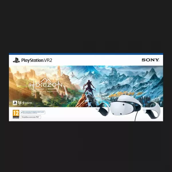 Окуляри віртуальної реальності Sony PlayStation VR2 + Horizon Call of the Mountain (UA)
