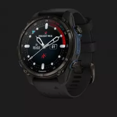 Garmin Descent Mk3i 43mm Carbon Gray DLC Titanium with Black Silicone Band