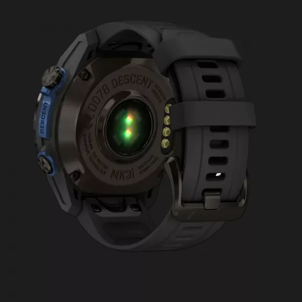 Garmin Descent Mk3i 43mm Carbon Gray DLC Titanium with Black Silicone Band