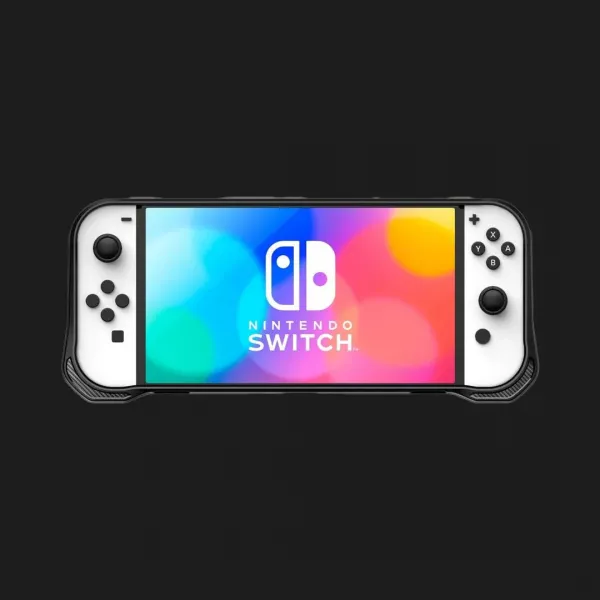 Чохол Spigen Rugged Armor для Nintendo Switch OLED (Black)