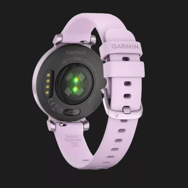 Garmin Lily 2 Metallic Lilac with Lilac Silicone Band