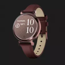 Garmin Lily 2 Classic Dark Bronze with Mulberry Leather Band