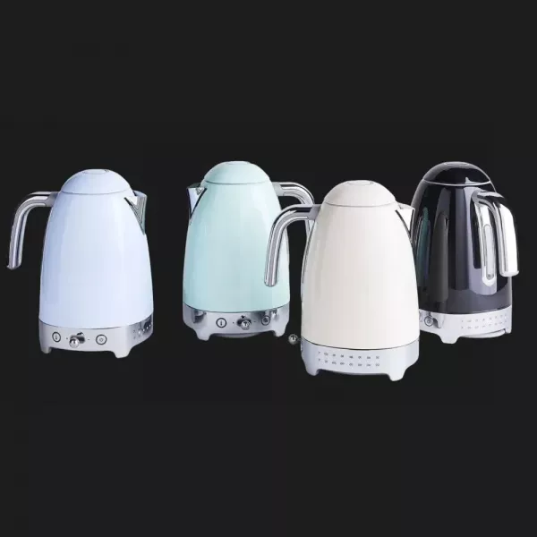 Електрочайник SMEG з регулятором температури (Steel)