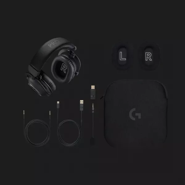 Ігрові навушники Logitech G Pro X2 Wireless LightSpeed (Black) (UA)
