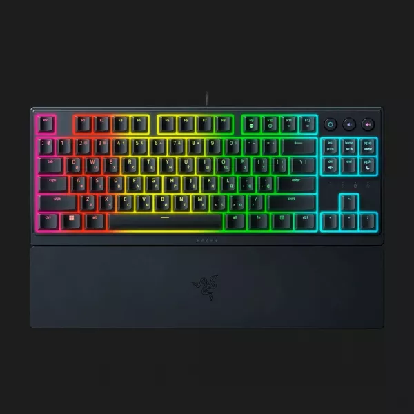Клавіатура ігрова RAZER Ornata V3 TKL UKR (Black) (RZ03-04881800-R371) (UA)