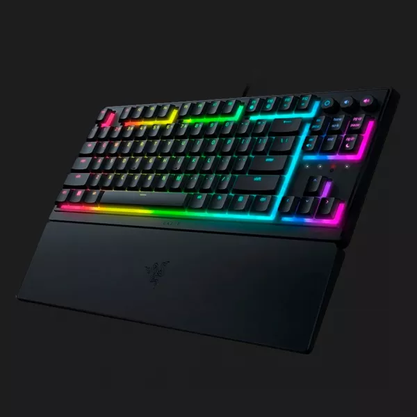 Клавіатура ігрова RAZER Ornata V3 TKL UKR (Black) (RZ03-04881800-R371) (UA)