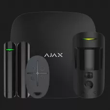 Комплект охоронної сигналізації Ajax StarterKit Cam (Black)