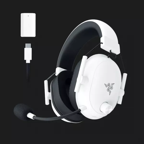 Ігрова гарнітура Razer Blackshark V2 HyperSpeed Wireless (White) (RZ04-04960200-R3M1)