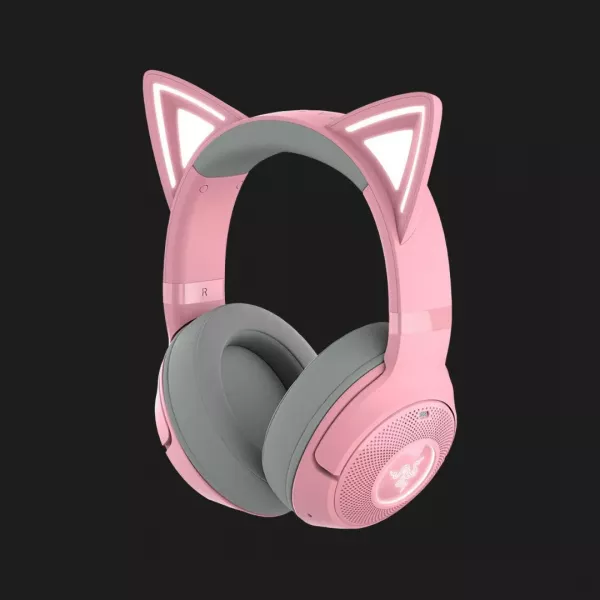 Ігрова гарнітура RAZER Kraken Kitty V2 BT (Quartz) (RZ04-04860100-R3M1) (UA)