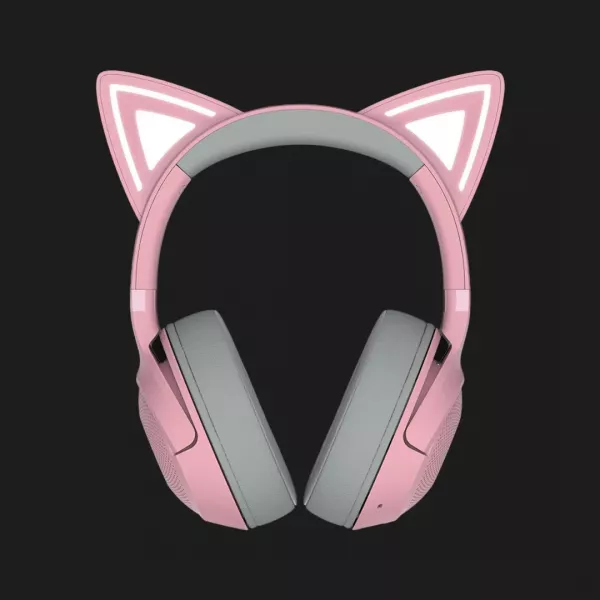 Ігрова гарнітура RAZER Kraken Kitty V2 BT (Quartz) (RZ04-04860100-R3M1) (UA)